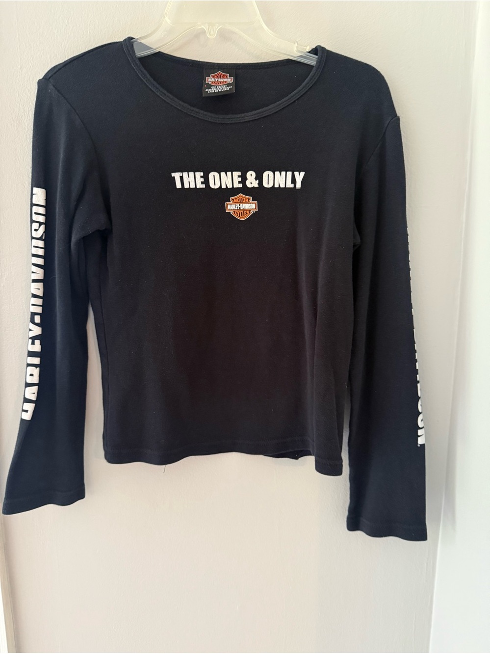 Harley-Davidson Black Long-Sleeve 'The One & Only' Tee